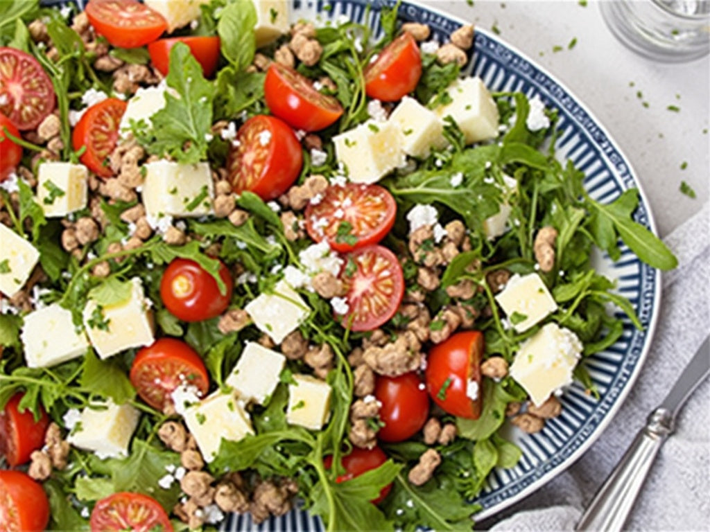 Mediterranean Vegetarian Salad Recipe 